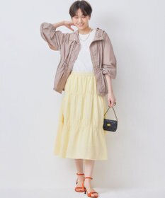 組曲 【撥水・WEB限定】ギャザーフード パッカブルブルゾン