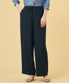 J.PRESS LADIES L 【セットアップ対応・人気素材】Light ジョーゼット イージー パンツ