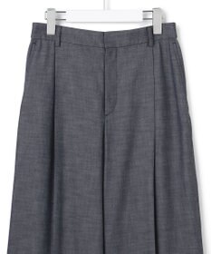 23区 【先行予約】デニムライクキュプラミックスワイド パンツ