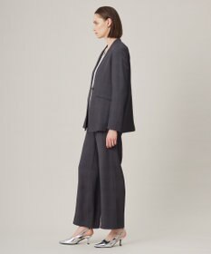 ICB L Vi/Ly/Liツイル  ノーカラージャケット