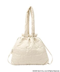 earth music&ecology 【予約】リラックマ×earth シルエットキルトトートバッグ