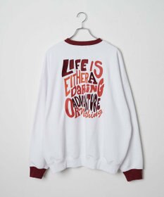 WEGO ヘビーウエイトファンシーロゴプルオーバー