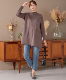 Tiaclasse ポケット付きニットチュニック