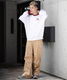 WEGO ヘビーウエイトファンシーロゴプルオーバー