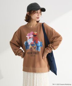 Green Parks セサミストリートミーツフルーツオブザルーム　スウェット