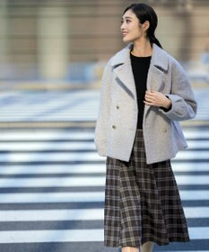 ANY SIS L 【2WAY】ブークレーシャギーラメ アウター