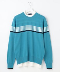 23区GOLF 嬉しいインナー付き【ニット＋吸湿発熱インナー】ニット ツインセット