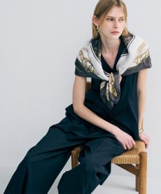 uncrave チェーン シルクスカーフ