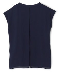 BEIGE， 【WEB限定・洗える】MELISSA / バックシフォンスキッパー半袖トップス