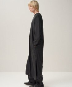 ATON MERINO COLLEGE JERSEY | クルーネックドレス