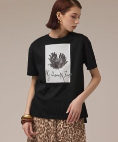 GRACE CONTINENTAL カットフォトTシャツ