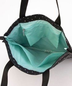 LeSportsac RF LARGE EMERALD TOTE/プティドットノワール