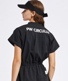 PW CIRCULUS 【高通気 / 軽撥水 / 軽量のDotAir 使用】【WOMEN】バンドカラーワンピ ゴルフウェア レディース