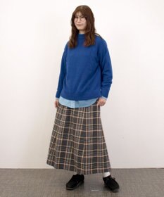 J.PRESS YORK STREET 【WOMEN】ケーブルポイント ボトルネック ニット