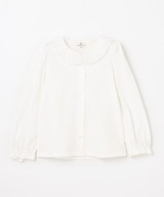 組曲 KIDS 【110-140㎝】プリーツカラー ブラウス