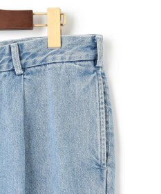 J.PRESS MEN 【J.PRESS ORIGINALS】SHIOTA DENIM PIPED STEM 1TUCK / JAPAN MADE