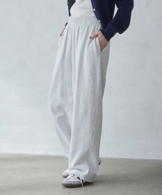 WEGO 【ウエストゴム/XSSMサイズ展開】スウェットワイドパンツ