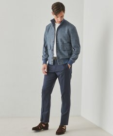 GOTAIRIKU 仕事で着られる綿パン【吸水速乾/ストレッチ/折り目加工】クールマックスコットンパンツ_ノータック（25年モデル）