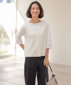 J.PRESS LADIES 【プラスワンアイテムに】ラッセル ビスチェ