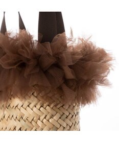 UNBILLION カカトゥ kakatoo / チュールフリンジミニ2wayカゴバッグ