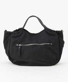 LA BAGAGERIE 【MONICA】サイドギャザー2WAYトートバッグ Mサイズ