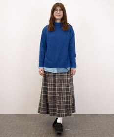 J.PRESS YORK STREET 【WOMEN】ケーブルポイント ボトルネック ニット