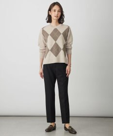 J.PRESS LADIES L チェルビック テーパード パンツ