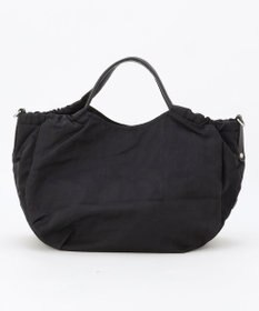 LA BAGAGERIE 【MONICA】サイドギャザー2WAYトートバッグ Mサイズ