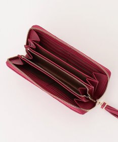 LA BAGAGERIE シープキルティング　ラウンドウォレット