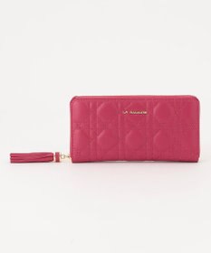 LA BAGAGERIE シープキルティング　ラウンドウォレット