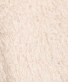 GRACE CONTINENTAL フェイクファーニットカーディガン