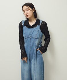 Green Parks ・ＳＵＧＡＲ　ＳＰＯＯＮ　デニムコルセットオールインワン