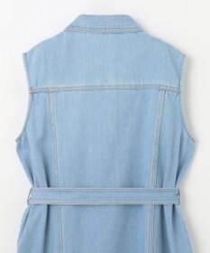 GRACE CONTINENTAL デニムストレートロングワンピース2