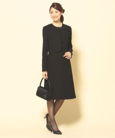 組曲 NOIR モランナ経二重 ジャケット+ワンピース