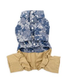 PET PARADISE J.PRESS ジャガード パンツつなぎ 小型犬