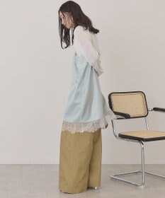 AMERICAN HOLIC レースサテンキャミワンピース