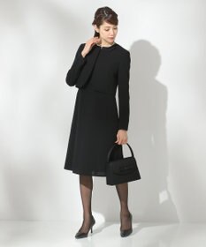 組曲 NOIR モランナ経二重 ジャケット+ワンピース