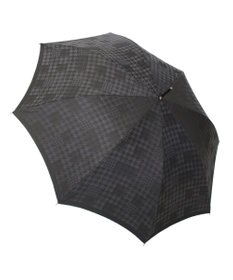 槇田商店 monotone 千鳥チェック ブラック 長傘