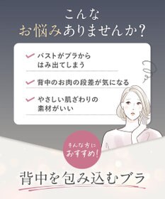 Wing ブラジャー バストをしっかり包みこむ 背中の段差を軽減 綿混(カップ肌側) フルカップブラ KB2115 ウイング／ワコール