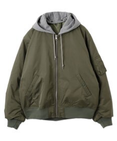 WEGO 【ユニセックス着用ITEM】パテッドフードMA－1