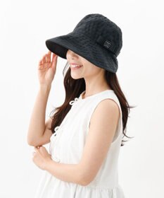 AURORA 【 LANVIN en Bleu （ランバン オン ブルー）】グログランブレードジョッキーキャップ