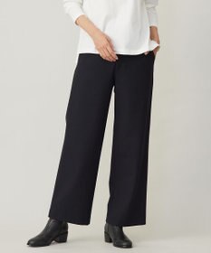 J.PRESS LADIES 【洗える】チェルビック セミワイド パンツ