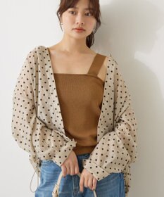 AMERICAN HOLIC ラメニットタンクトップ