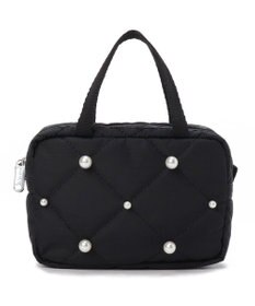 LeSportsac MICRO BAG W PEARLS/ブラックパール