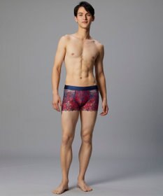 WACOAL MEN WACOAL MEN ボクサーパンツ 【レースボクサー】 フロント快適グラマラス 通気性 前閉じ 下着 メンズ WT3827 /ワコールメン