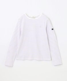 組曲 KIDS 【150-160cm】長袖ボーダー Tシャツ