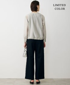 ICB 【先行予約・WEB限定カラーあり】 リヨセルナイロンワッシャー Vネックブルゾン