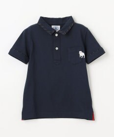 J.PRESS KIDS 【140-170cm】 T/Cライト鹿の子ポロシャツ