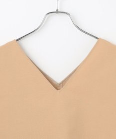 #Newans 【金子綾さんインスタライブご紹介アイテム】〈小柄さんにお勧め〉フリルヘムジレブラウス