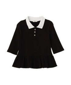 earth music&ecology ダブル衿ペプラムプルオーバー